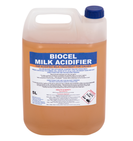 Milk Acidifier Biocel 4 5lt