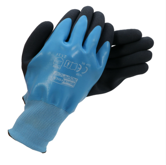 Watertite Grip Gloves Blue/Black