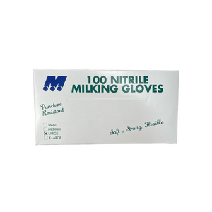 Milking gloves blue
